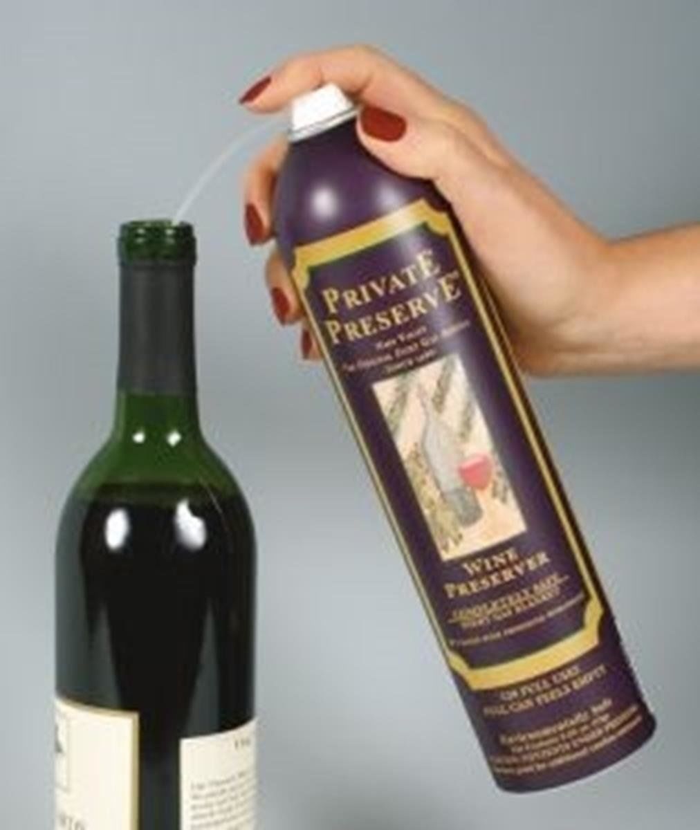 Beheer Beleefd Wereldwijd PRIVATE PRESERVE Wine Preserver Inert Gas Aerosol Wine Bottle Sparging  System - Hobby Homebrew